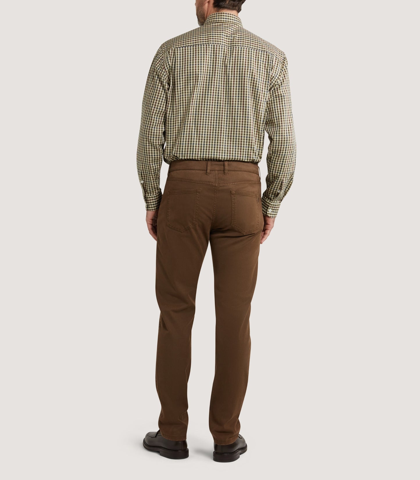 Men's Five Pocket Trouser in Walnut