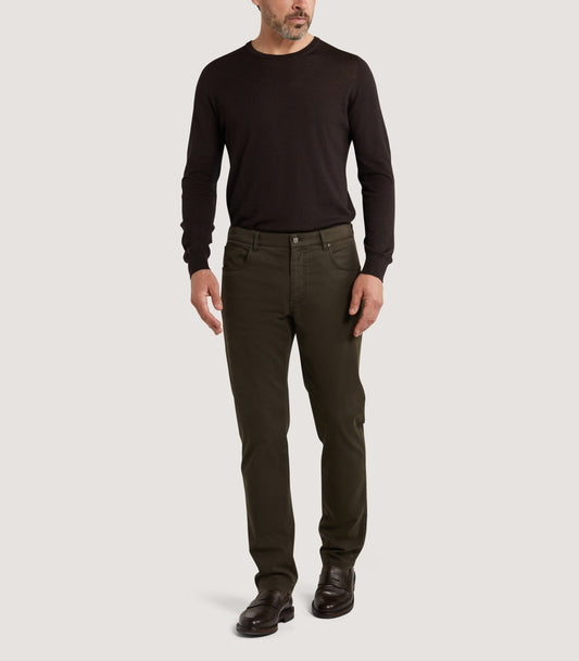 Men's Five Pocket Trouser in Loden