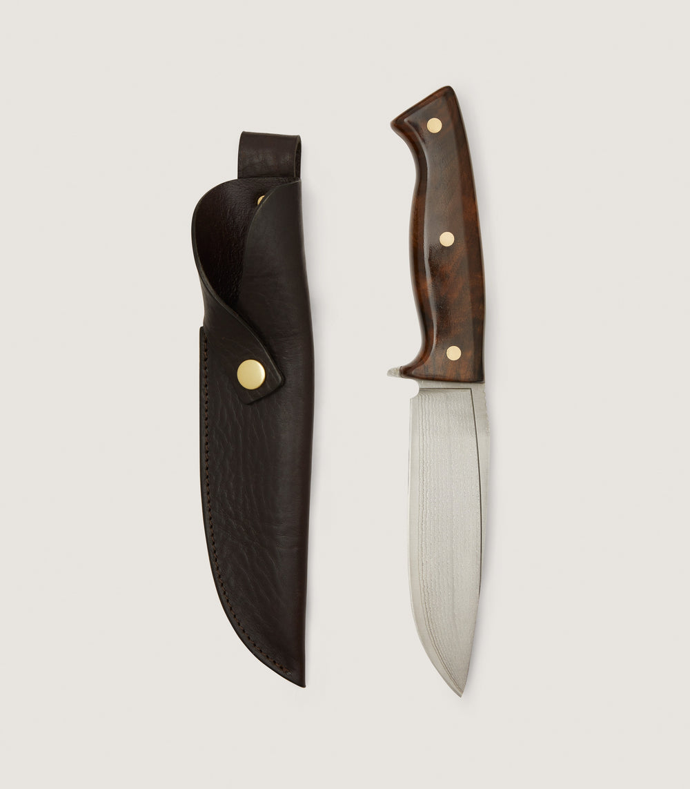 Flagstaff Hunter Knife - 5 inch In Walnut