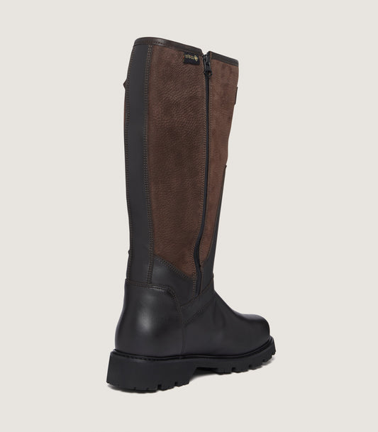 Women's Aigle Inverss Gore Tex Boots in Dark Brown