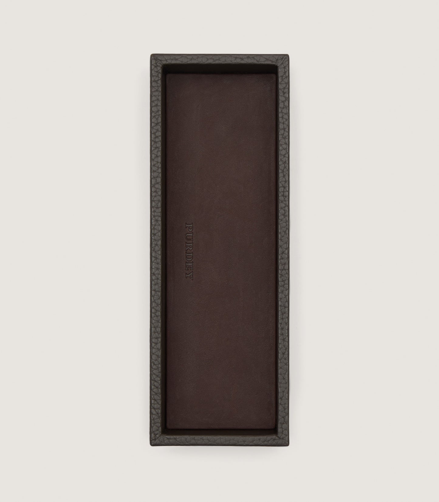 Pen Tray in Dark Brown