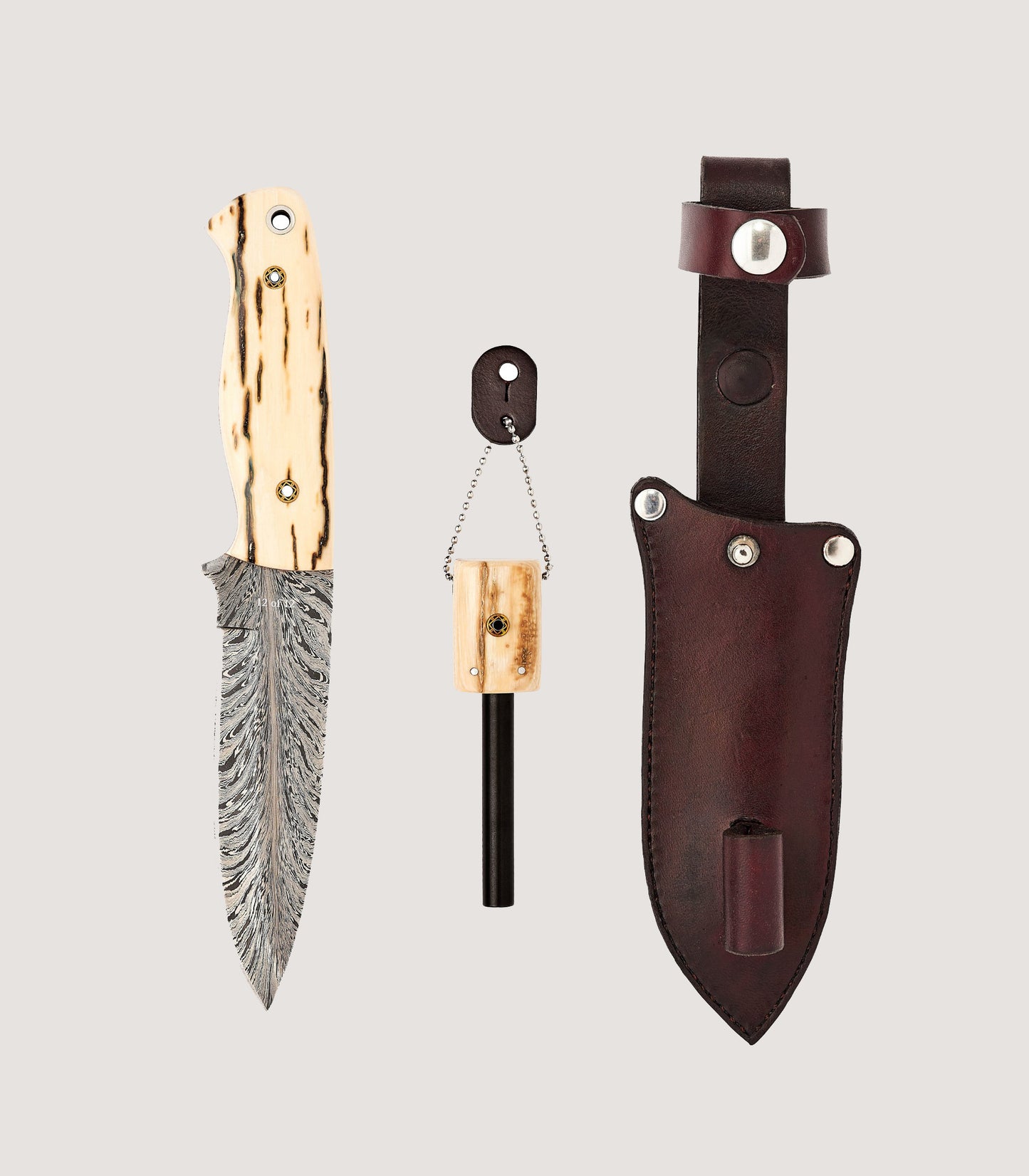 Mammoth Bushcraft Set In Steel