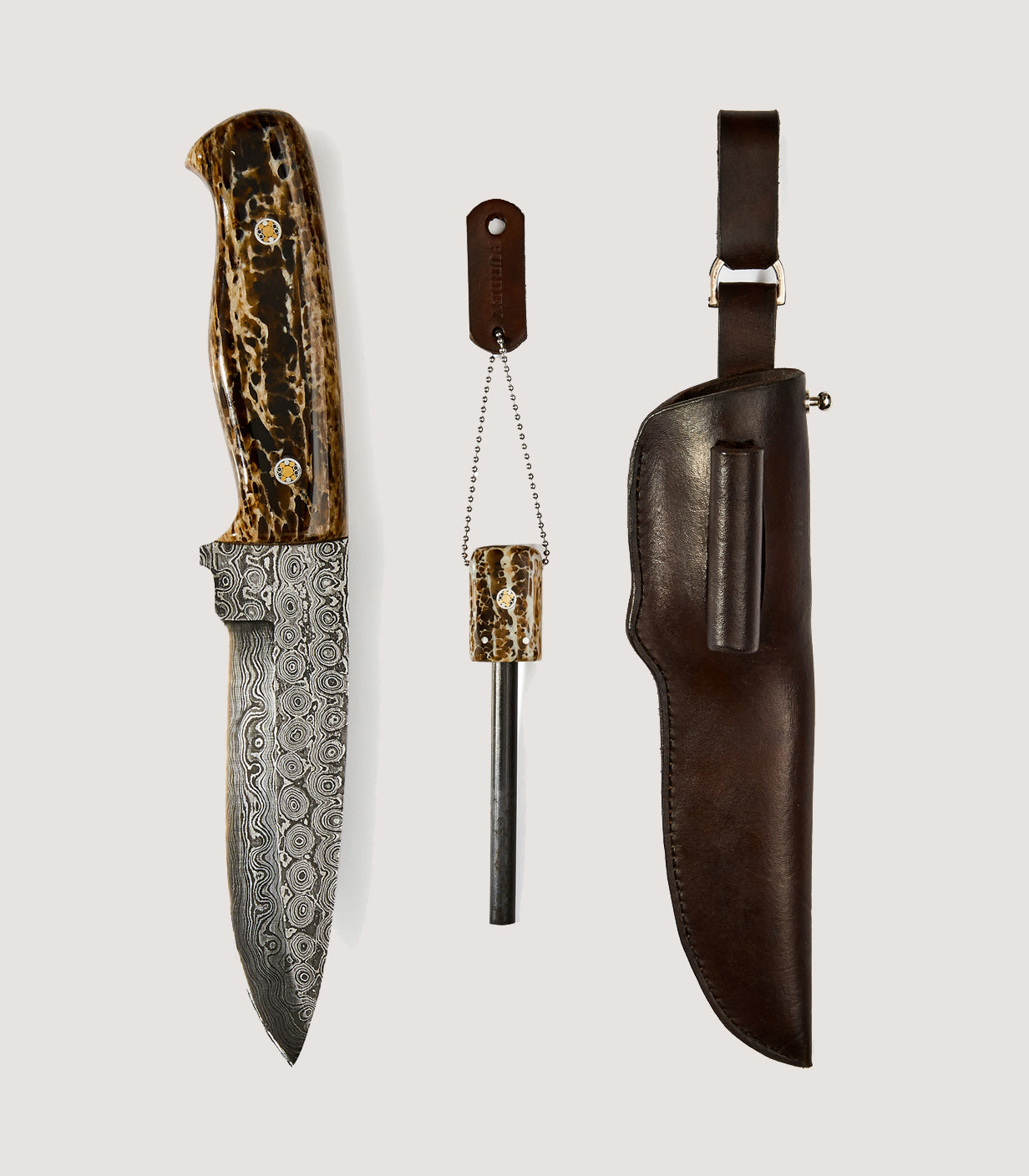 Kudu Bushcraft Set In Steel