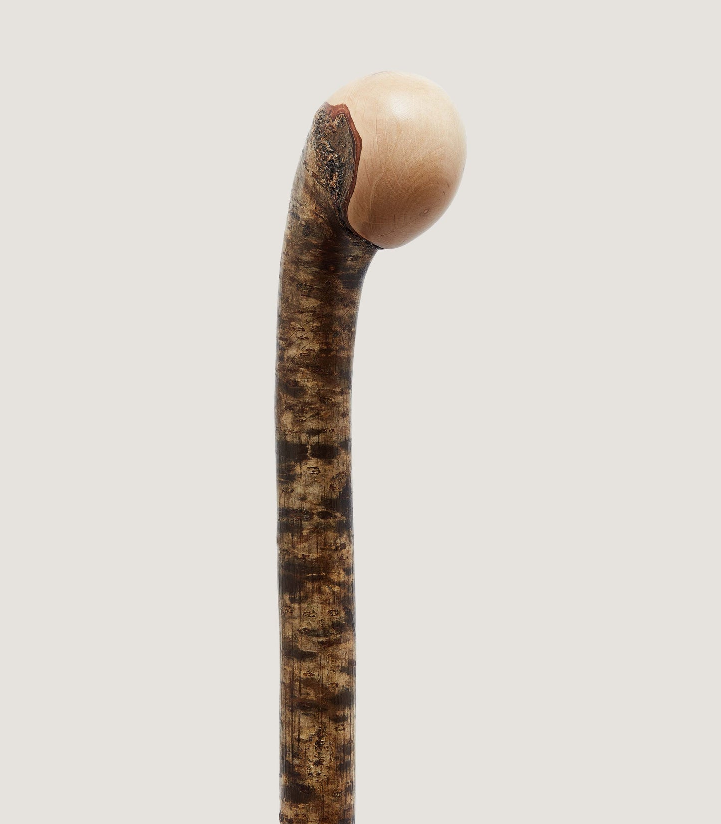 Hazel Knob Stick In Natural