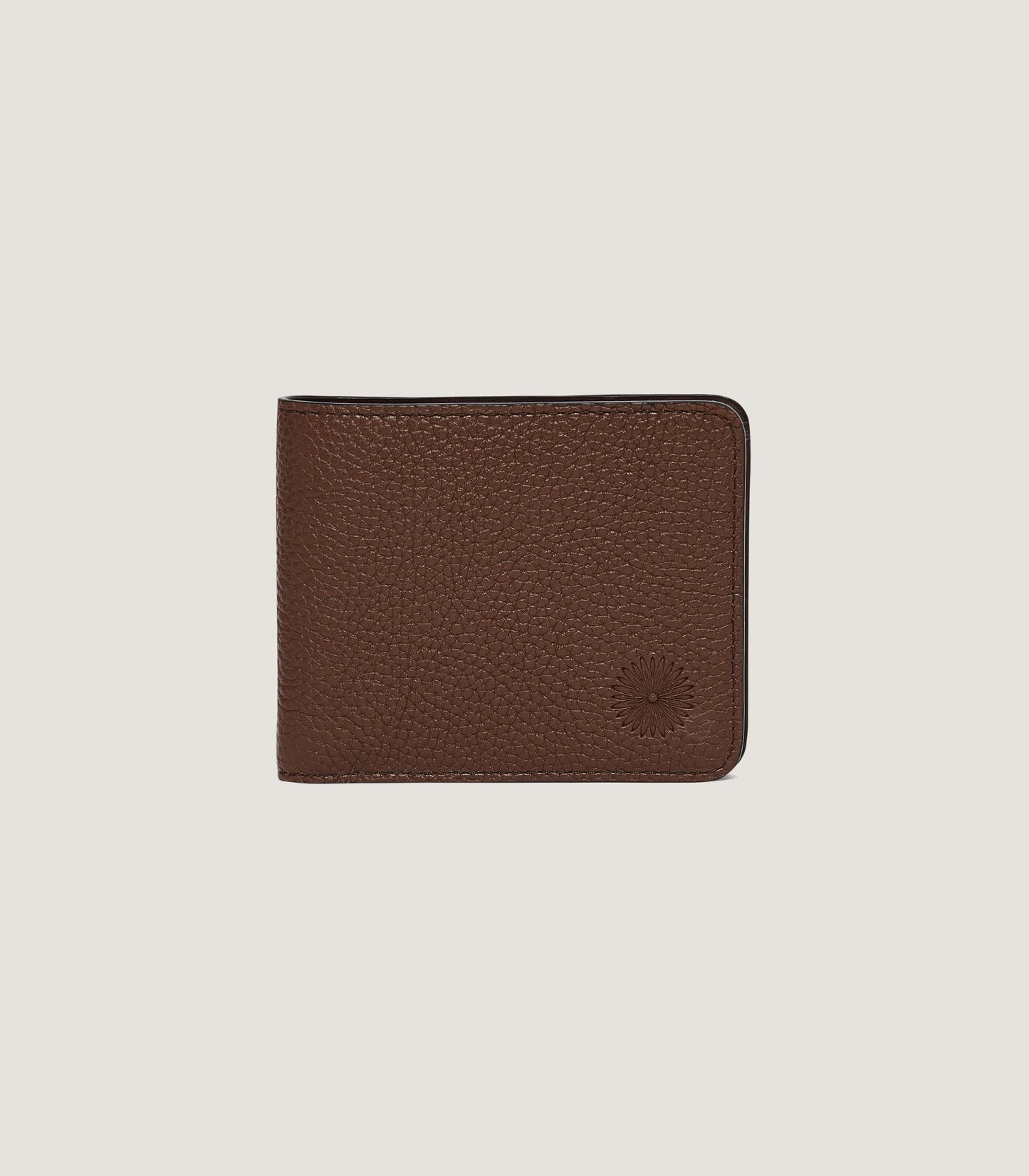 Featherburst Billfold Wallet in Cognac