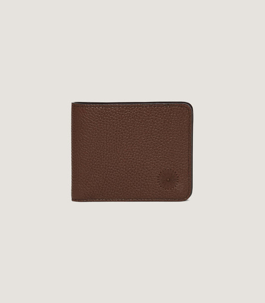 Featherburst Billfold Wallet in Cognac