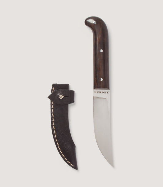 African Utility Knife In Ebony