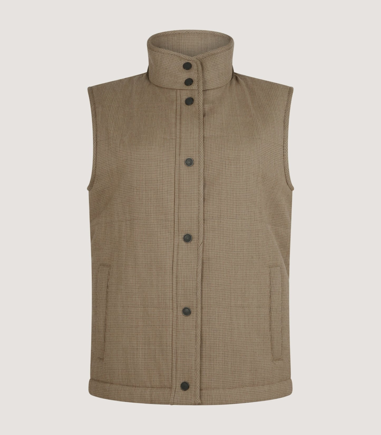 Women's Eccleston Padded Gilet in Peppercorn