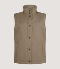Women's Eccleston Padded Gilet in Peppercorn
