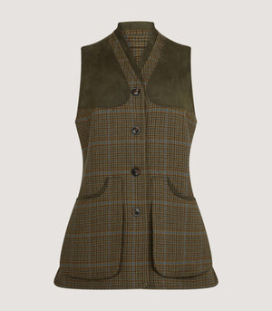 Women's Tom Purdey Tweed Shooting Vest