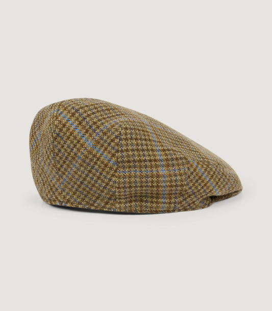 Tom Purdey Litton Short Peak Tweed Cap