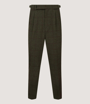 Men's Tweed Shooting Trousers in Alum