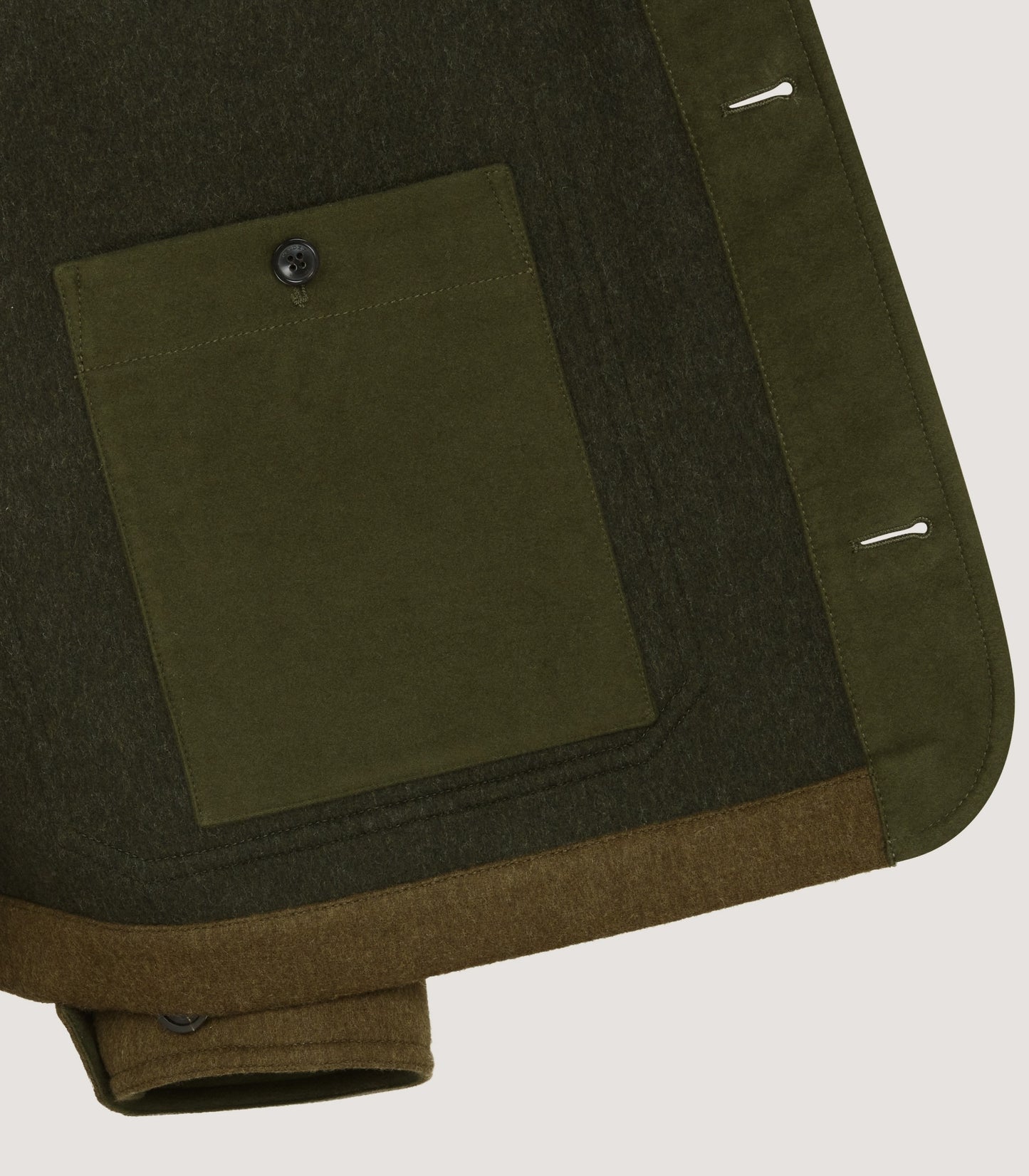 Men's Lyall Chore Jacket in Khaki Green