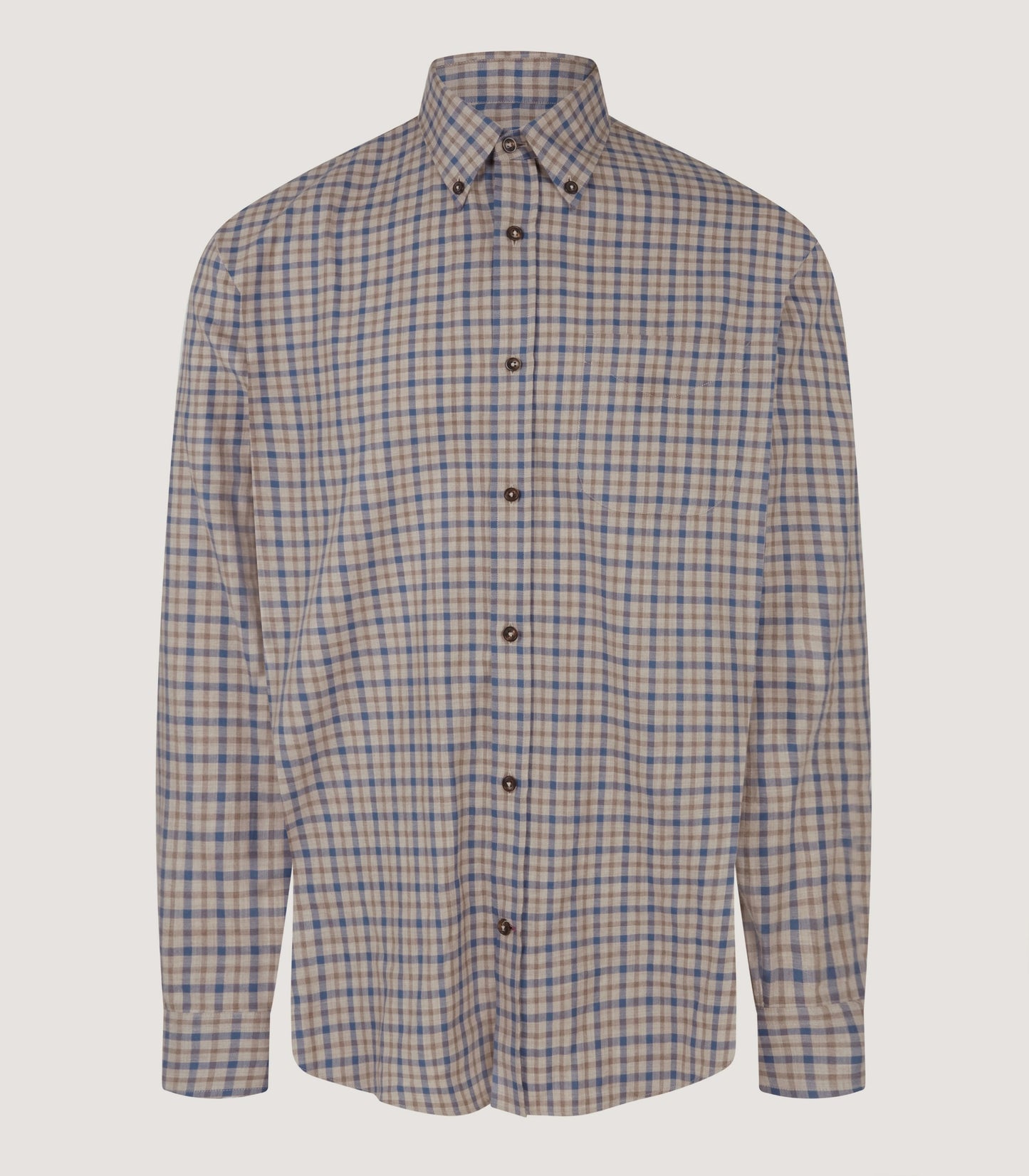 Men's Cotton Single Pocket Shirt in Dove