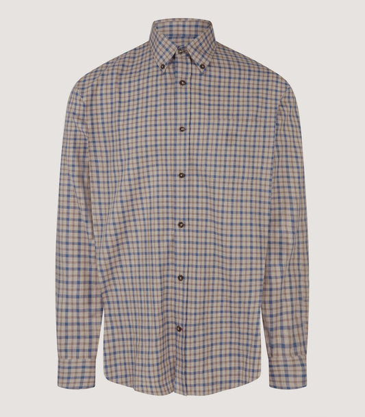 Men's Cotton Single Pocket Shirt in Dove