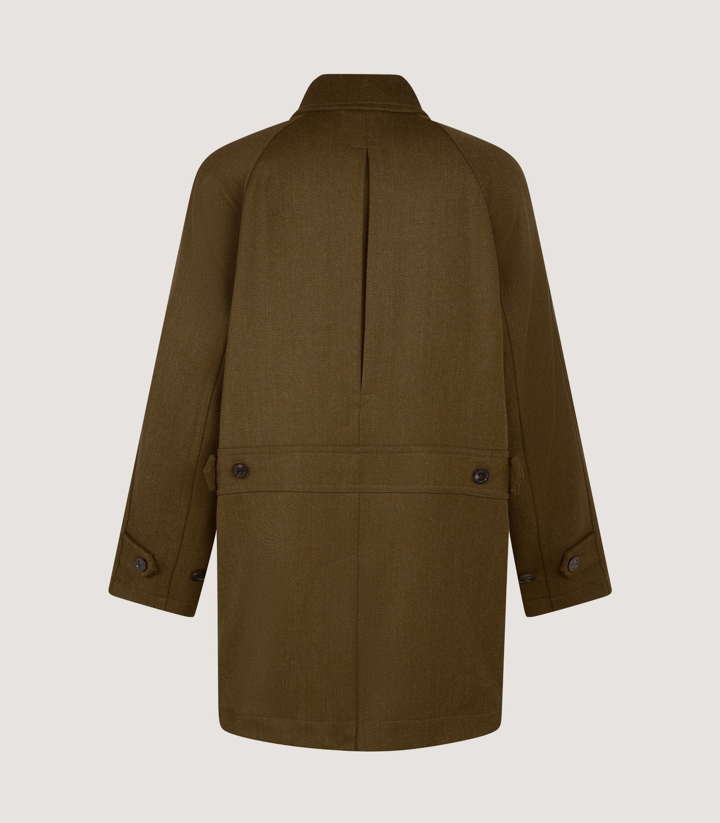 Men's Stratton Car Coat in Khaki