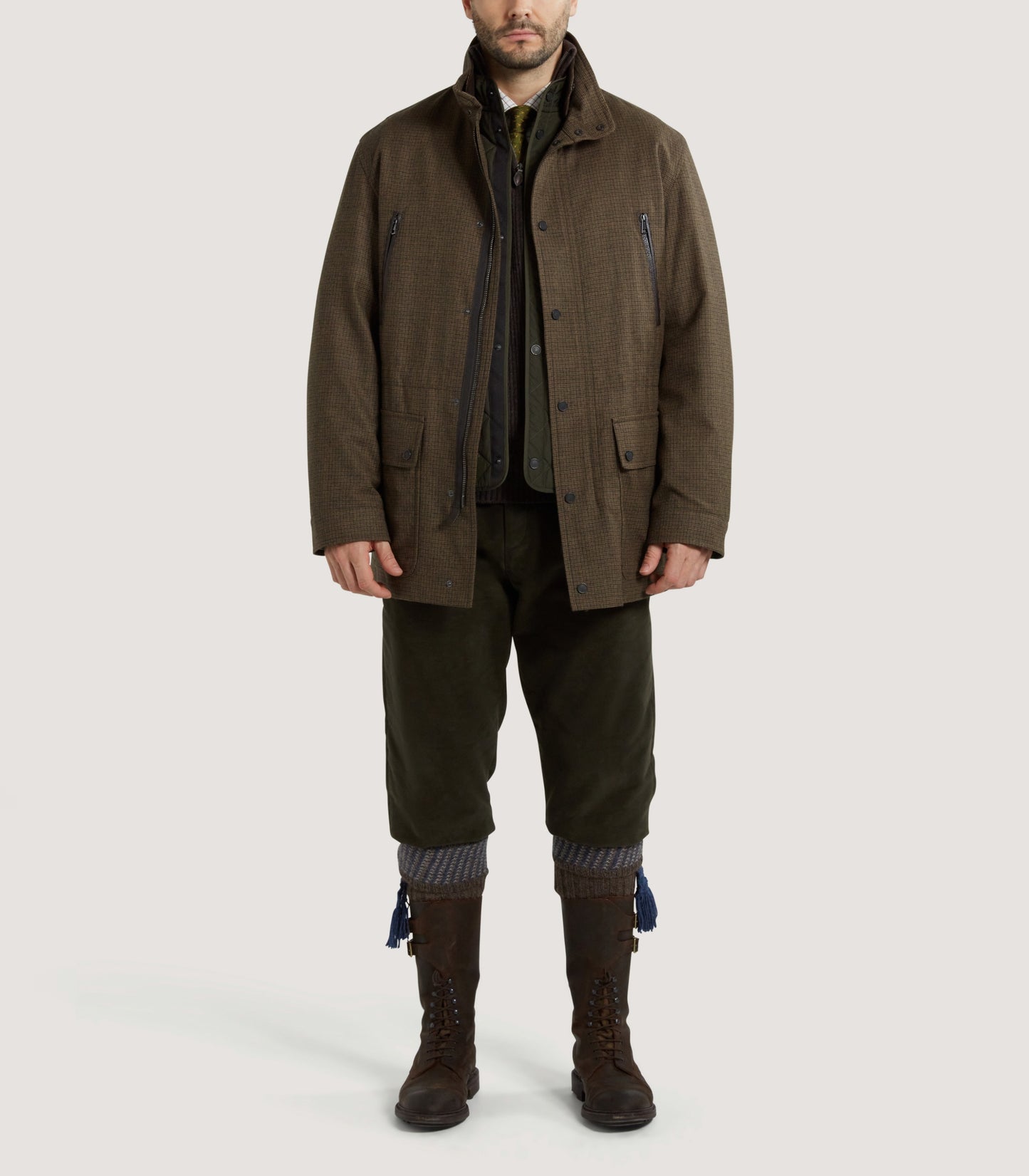 Men's Lancaster Range Coat in Chestnut
