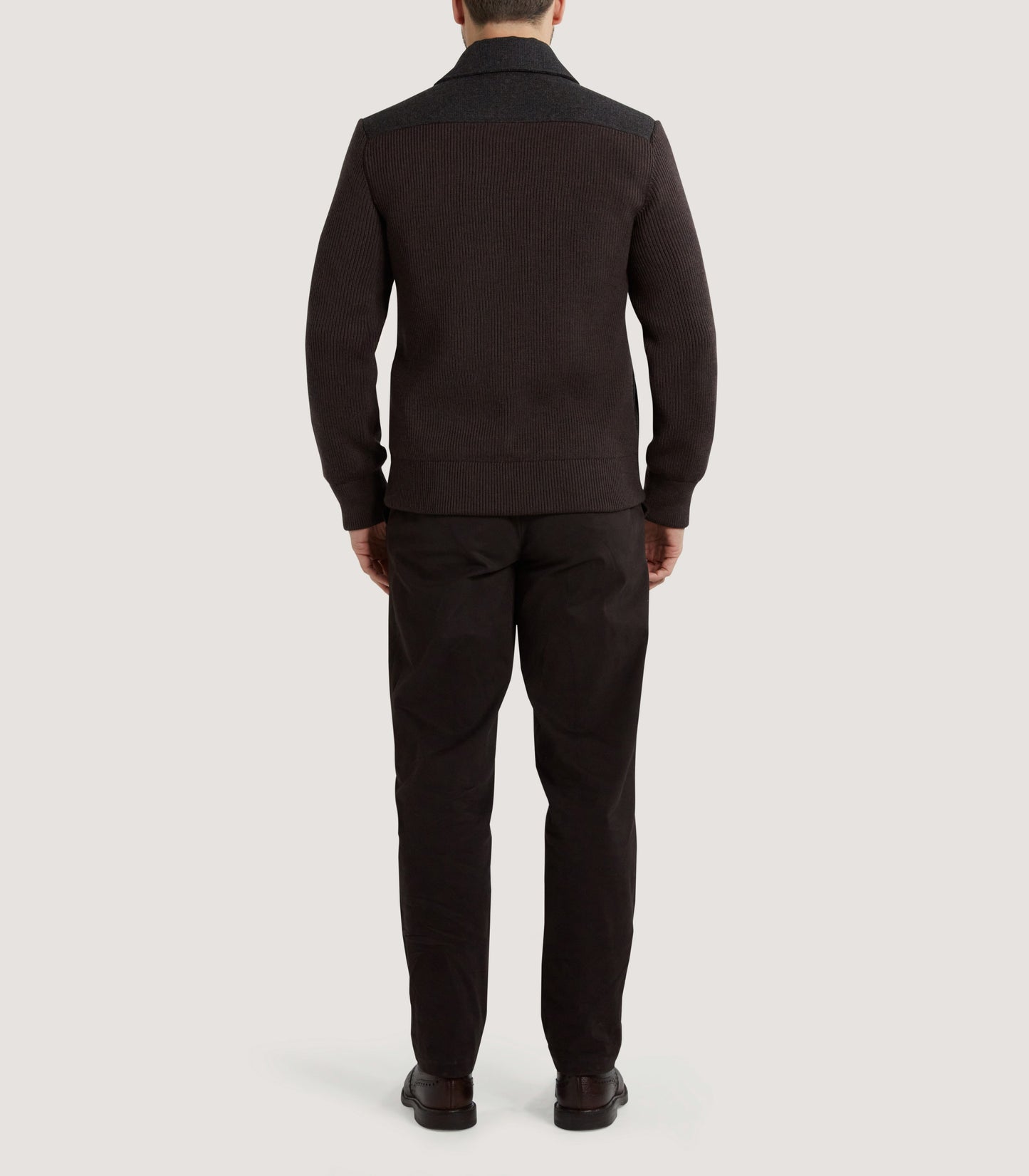 Men's Wigmore Blouson in Peppercorn