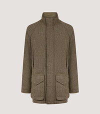 Men's Lightweight Tweed Field Coat in Acorn