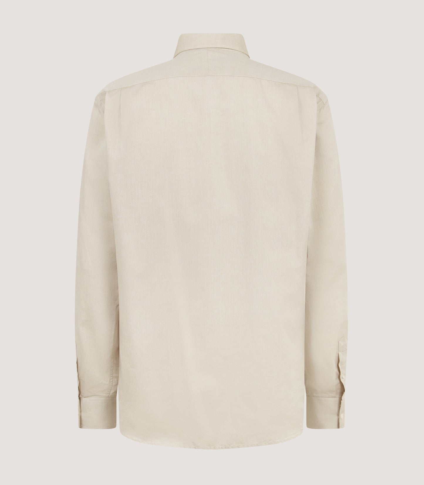 Men's Cotton Shirt in Stone