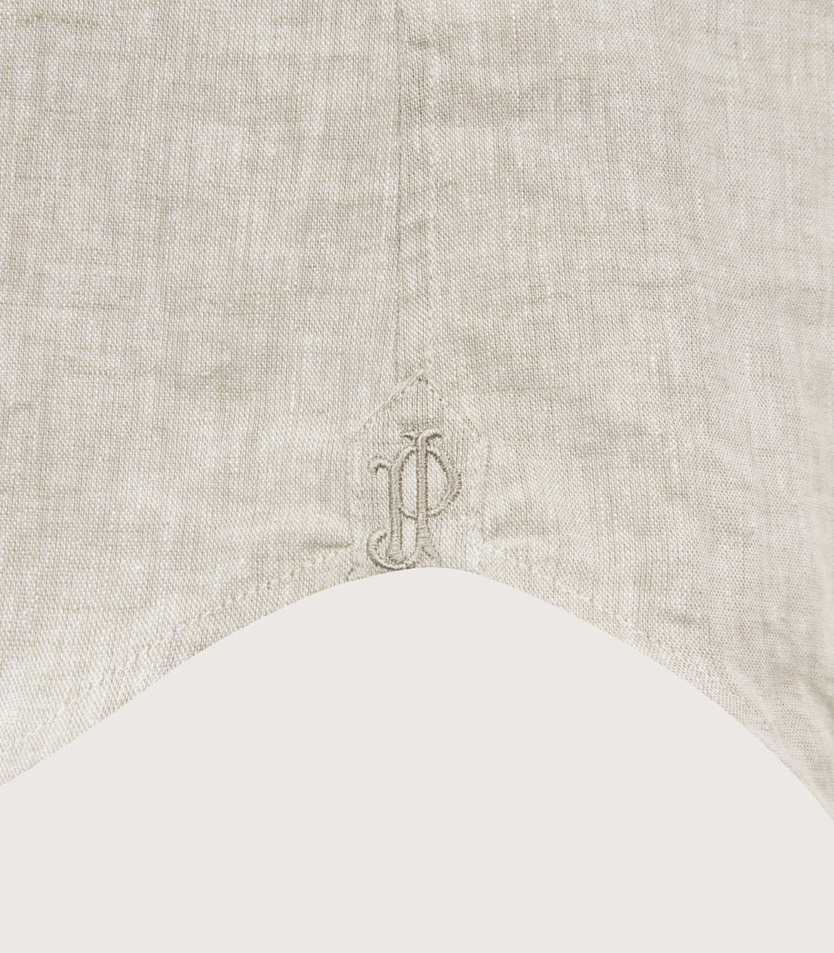 Men's Linen Mix Shirt in Sage