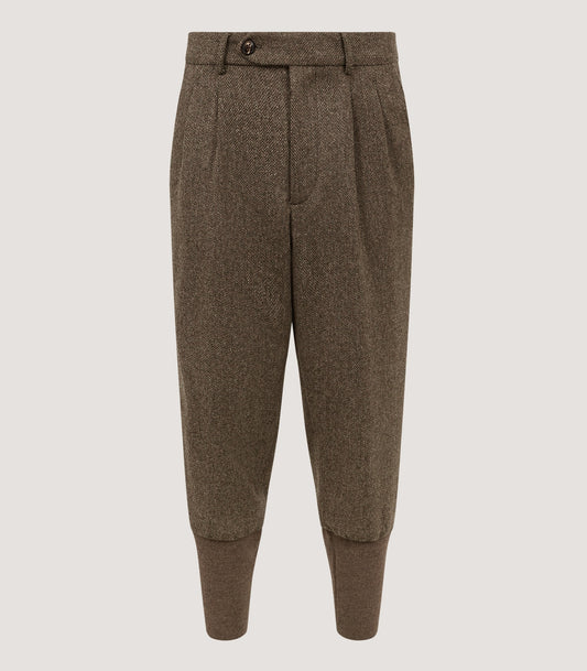 Men's Lightweight Tweed Breeks in Acorn