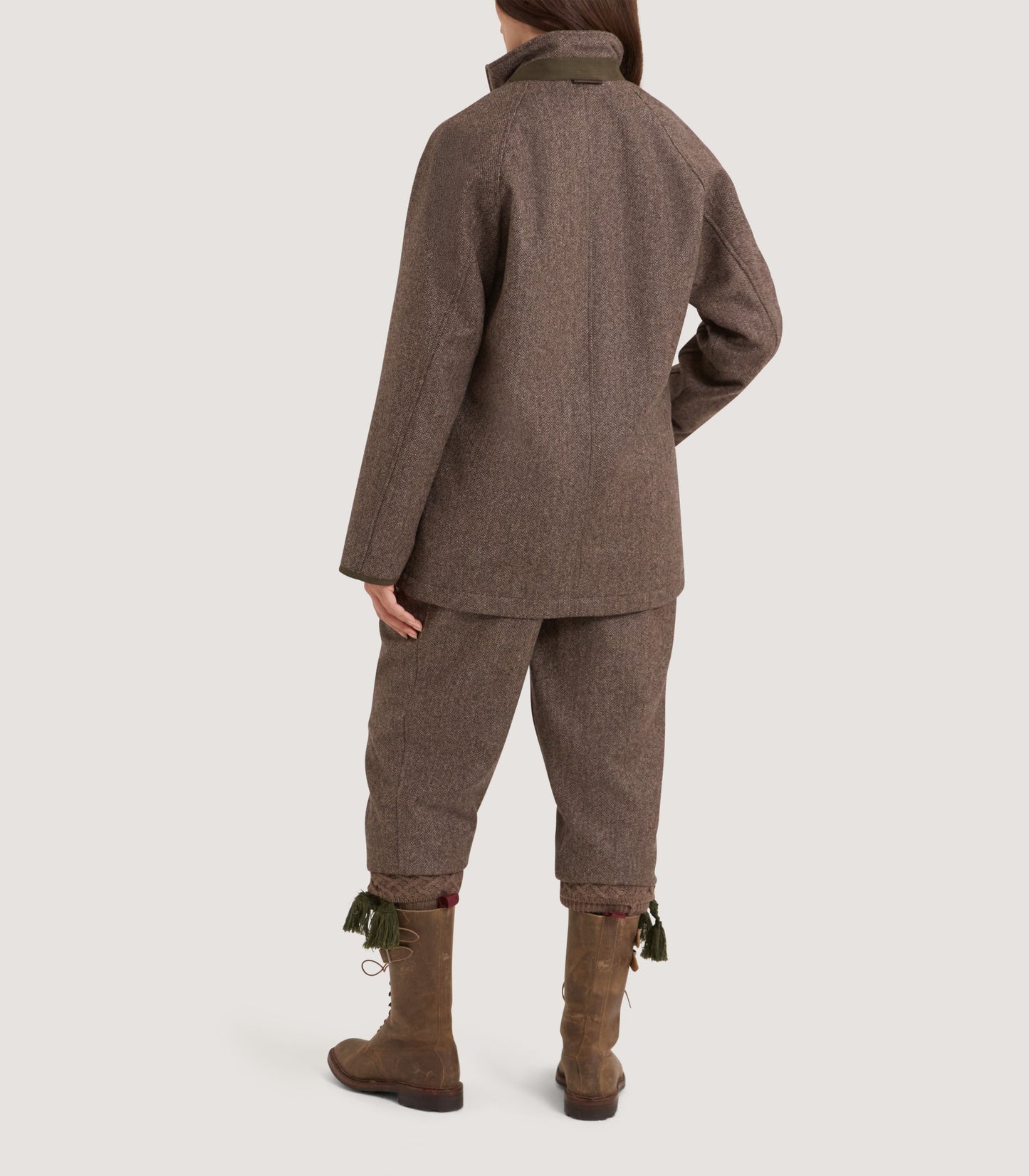 Women's Lightweight Tweed Field Coat in Heather