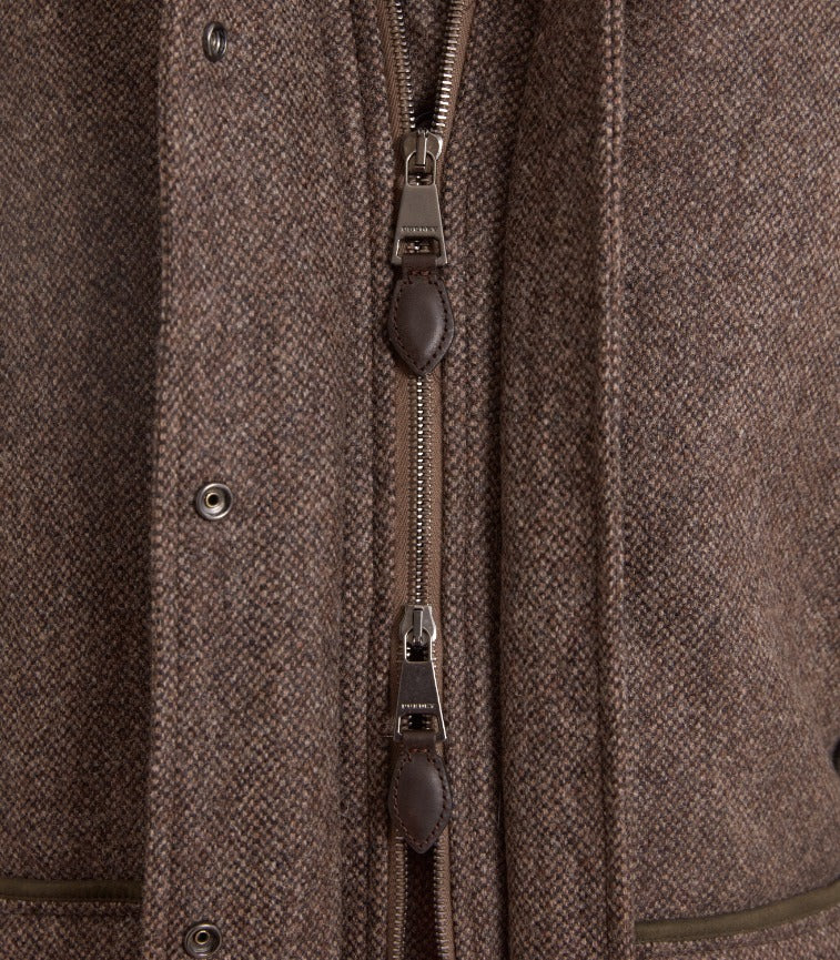 Women's Lightweight Tweed Field Coat in Heather
