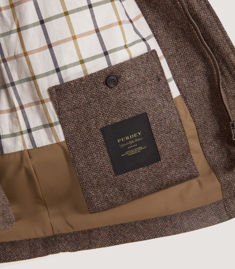 Women's Lightweight Tweed Field Coat in Heather