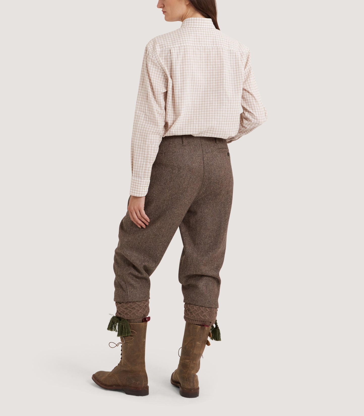 Women's Lightweight Tweed Breeks in Heather
