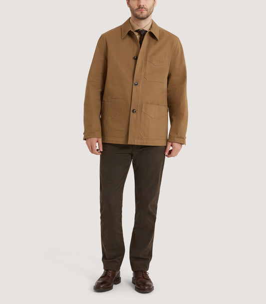 Men's Kruger Travel Jacket in Walnut