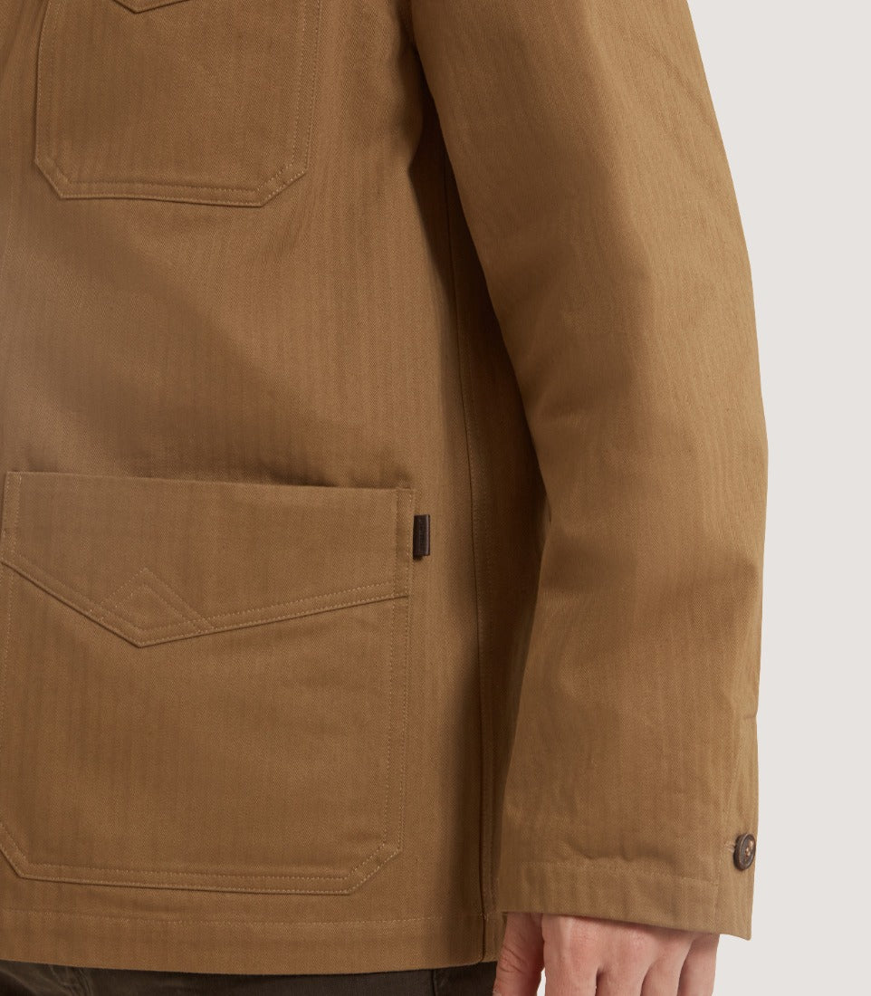 Men's Kruger Travel Jacket in Walnut