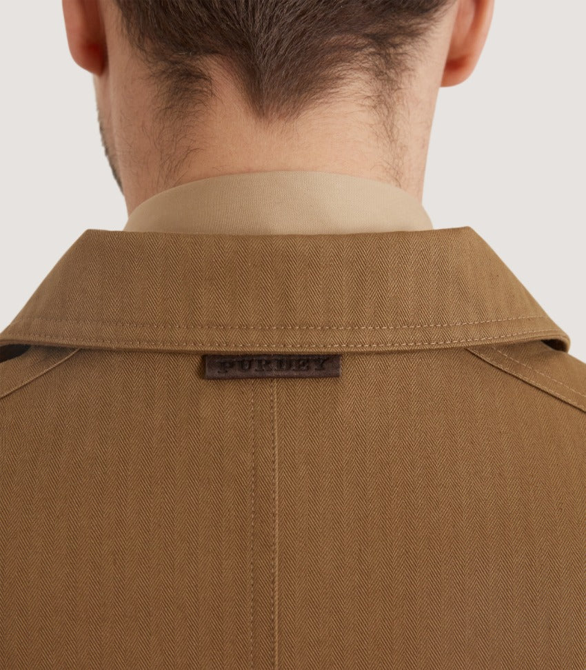 Men's Kruger Travel Jacket in Walnut