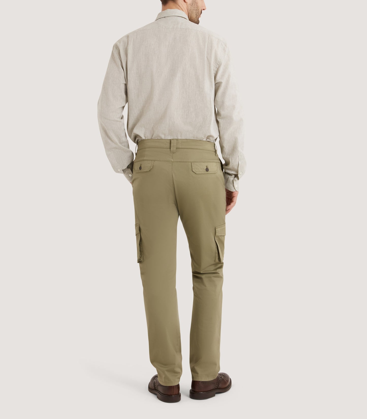 Men's Cargo Trouser in Sage Green