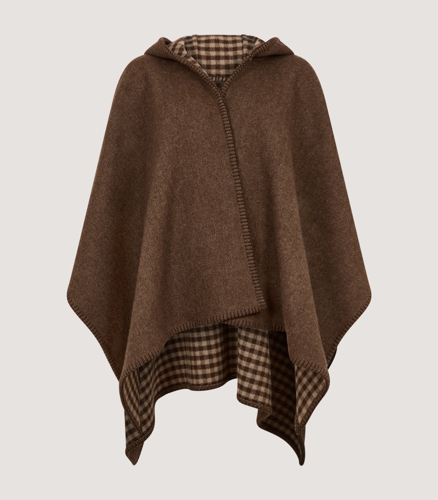 Women's Cadogan Cape in Walnut