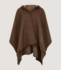 Women's Cadogan Cape in Walnut