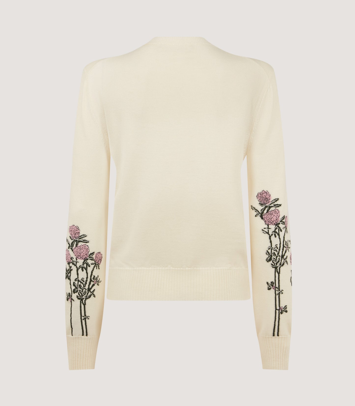 Women's Crendon English Garden Sweater in Ivory