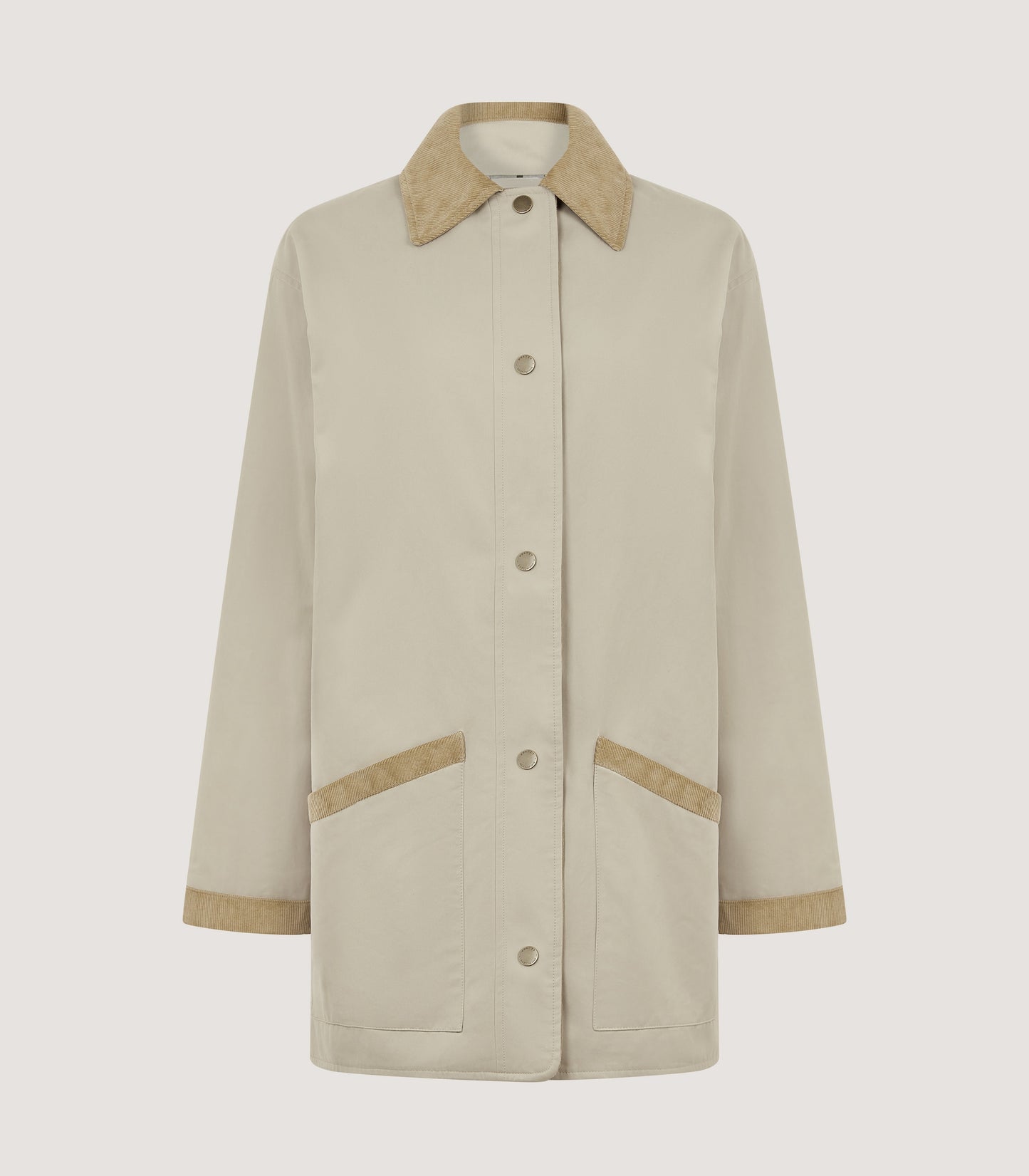 Women's Vita Clipper Coat in Pebble