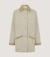 Women's Vita Clipper Coat in Pebble