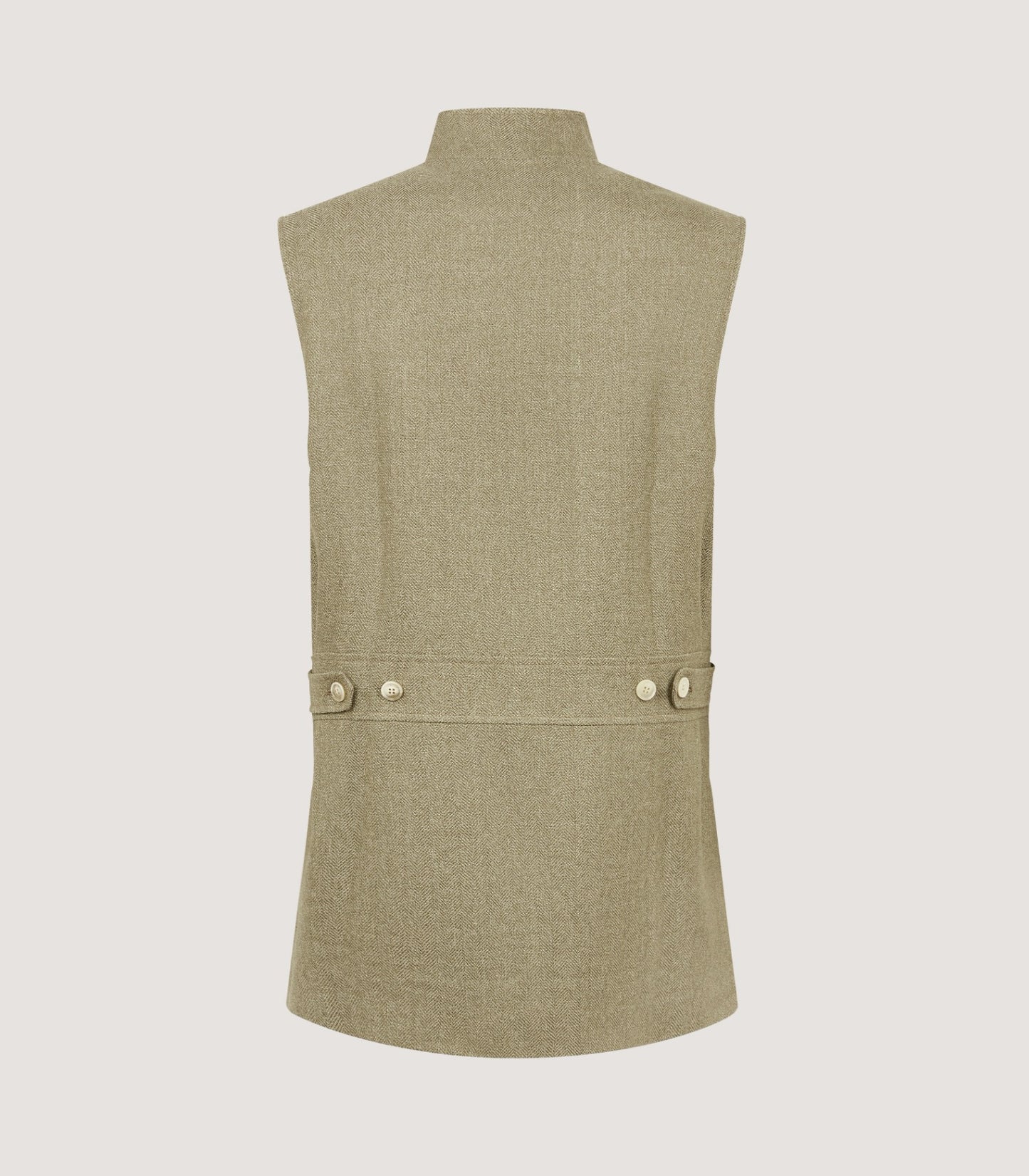 Men's Kalahari High Collar Vest in Sage