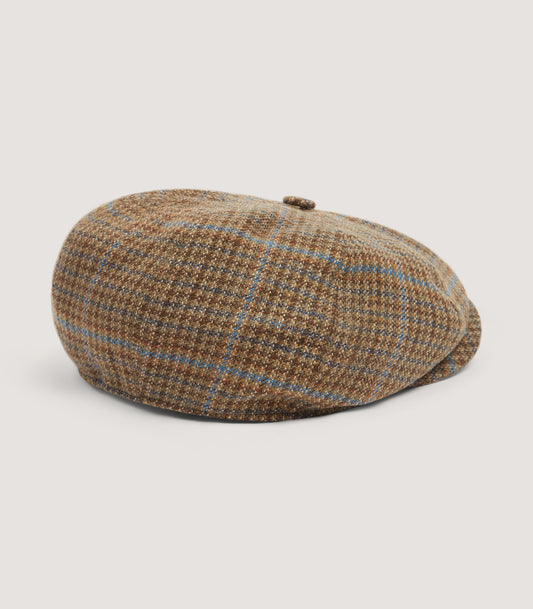 Tom Purdey Dalby Tweed Bakerboy Cap