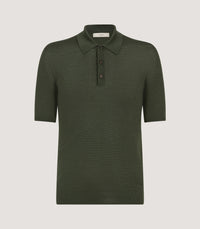 Men's Tantallon Short Sleeve Polo Shirt In Loden