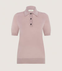 Women's Talla Knitted Short Sleeve  Polo Shirt