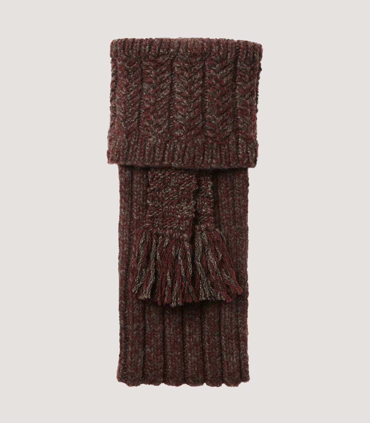 Pendower Cashmere Field Sock In Bracken