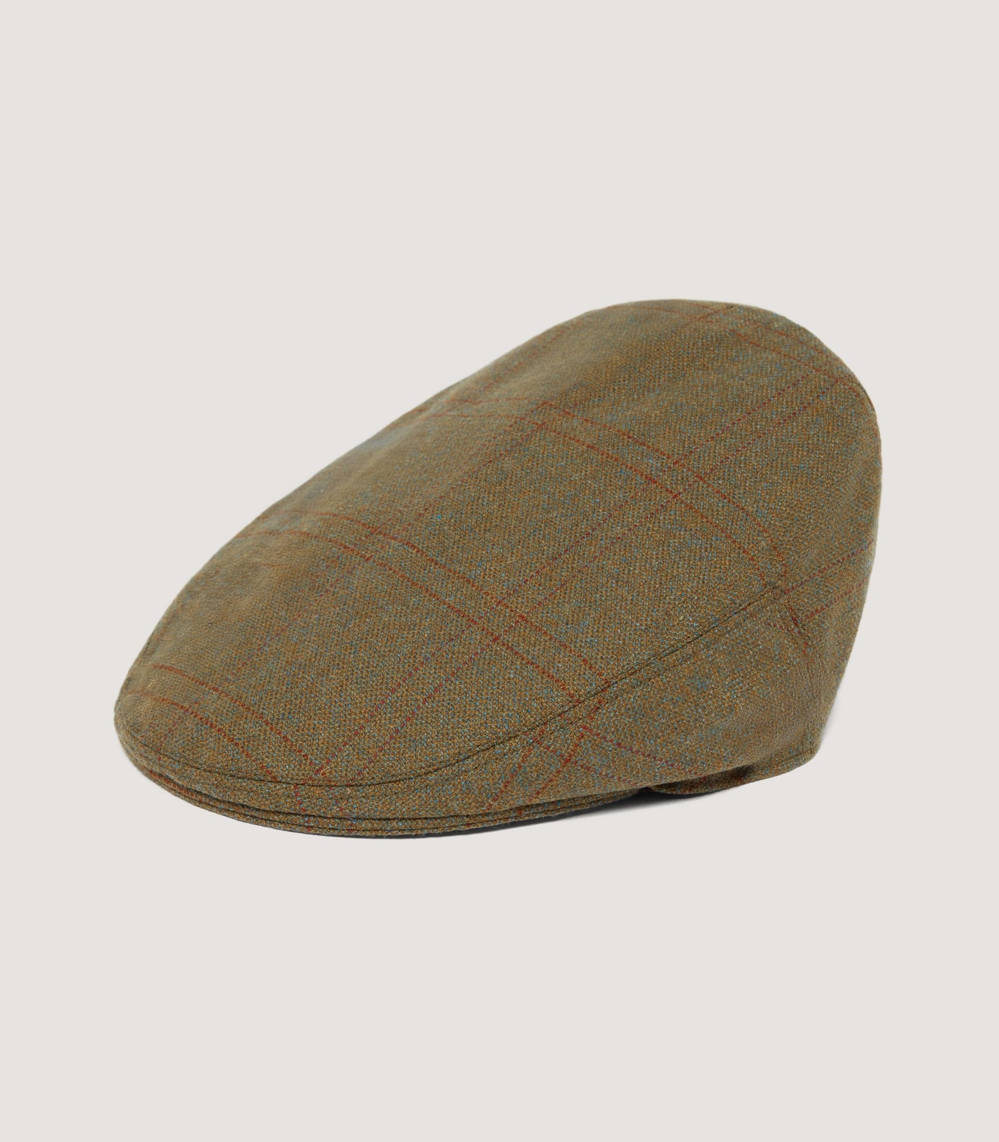 Litton Short Peak Tweed Cap In Bembridge