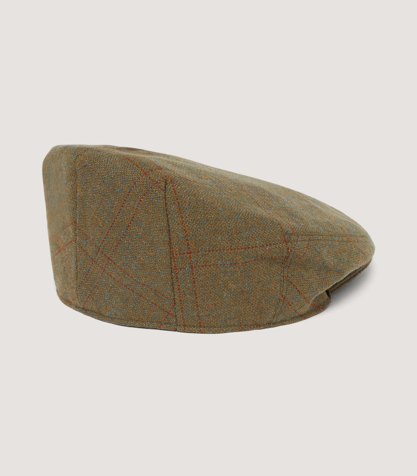 Litton Short Peak Tweed Cap In Bembridge