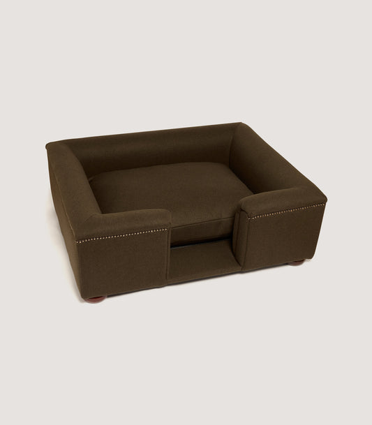 Loden Tweed Dog Bed