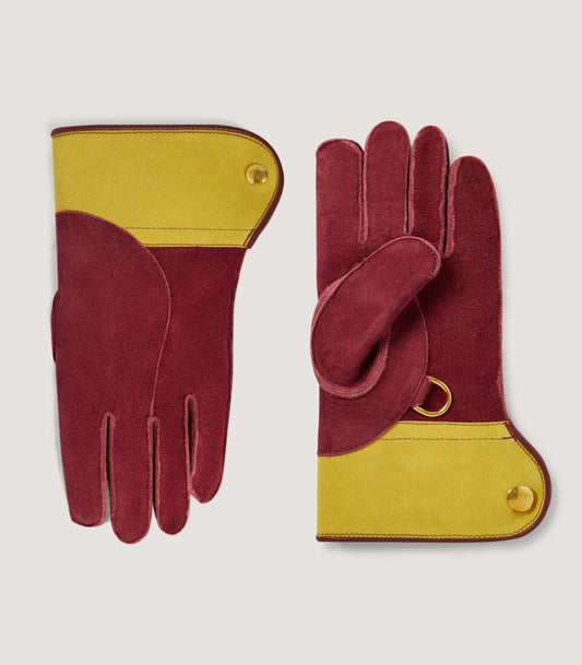 Two Colour Falconry Glove