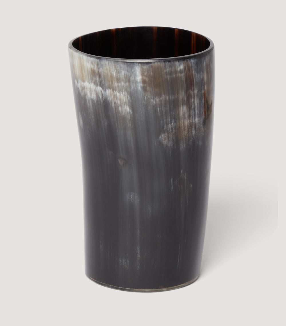 Ox Horn Pen Cup In Dark