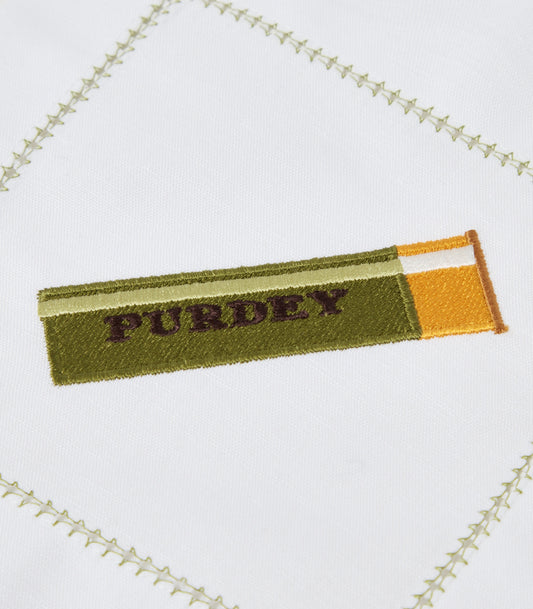Purdey Cartridge Napkin In Moss